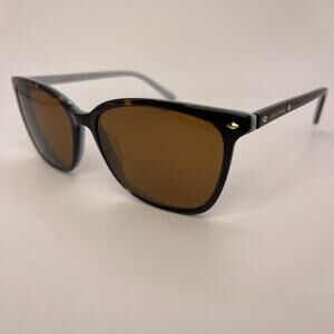 Via Spiga Women’s Eyeglasses Zyloware 350-S 550 Tortoise/Blue 135 MM Frames Only